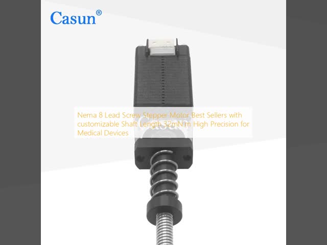 Buon prezzo Vite a sfere Casun Motor Stepper Motor 100mN.m 3.78V Motore passo-passo ad alta precisione per macchine CNC In linea