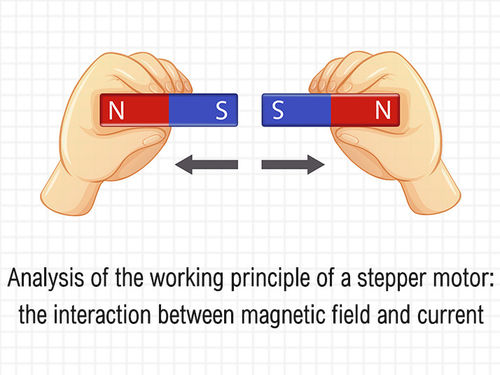 Ultime notizie della società circa Analisi del principio di funzionamento di un motore passo a passo l'interazione tra campo magnetico e corrente