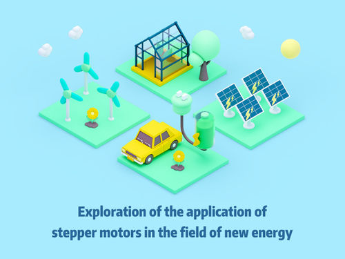 Ultime notizie della società circa Esplorazione dell'applicazione dei motori passo a passo nel settore delle nuove energie