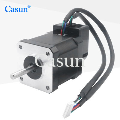 Buon prezzo 1.8 Grado 2 Fase NEMA 42 Motore passo a passo con codificatore 42*42*48mm 0,55N.m 4 fili In linea