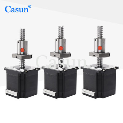 Buon prezzo 0.5Amp Nema 11 Motore passo a passo a vite a sfera 32mN.M Motore passo a passo lineare In linea