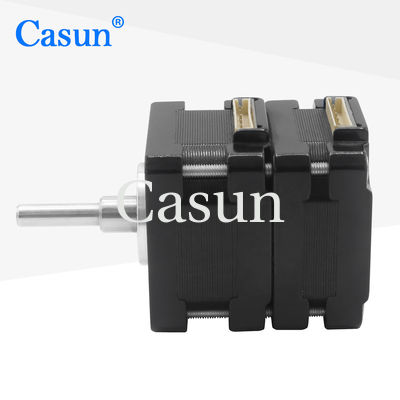 Buon prezzo Multilayer Nema 16 Stepper Motor Nero Colore Per Dispositivi Medici Certificazioni ISO ROHS In linea