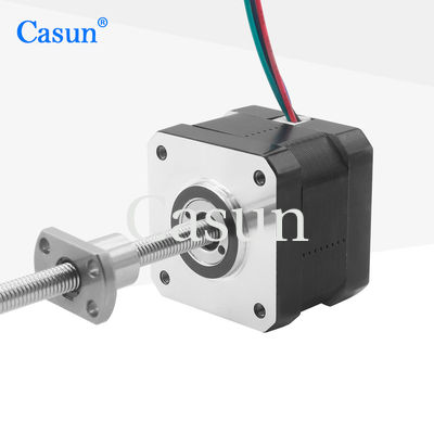 Buon prezzo Motore passo a vite a sfera NEMA 17 1.28A per linee di montaggio automatizzate In linea