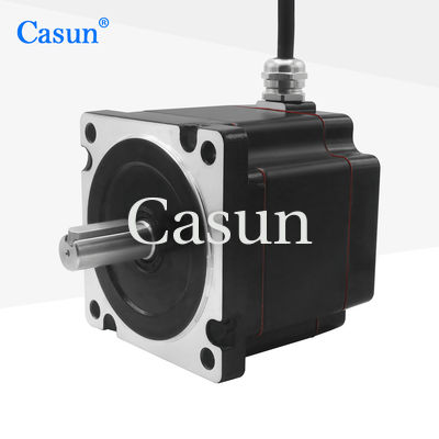 Buon prezzo 1.8 Grado 2 Fase NEMA 34 Motore a passo impermeabile 76 mm Corpo 5.2N.m In linea