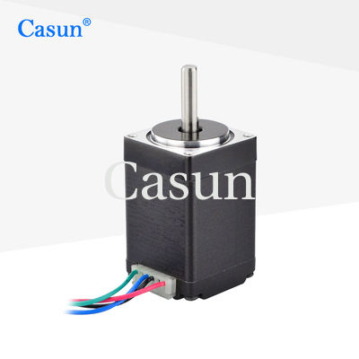 Buon prezzo Motore passo a passo bipolare bifase del motore passo a passo 0.67A del NEMA 11 di Casun 28X28mm In linea