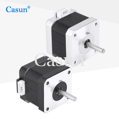 Buon prezzo 8V NEMA 17 motore stepper 0,8A 40mm 2 fase 1,8 grado per stampante 3D In linea