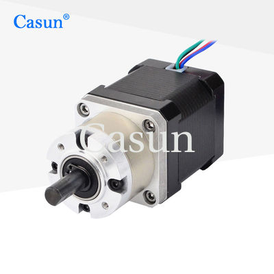 Buon prezzo 0.4A 12V NEMA 17 Motore passo-passo a marcia 2 fasi Motore passo-passo omologato RoHS In linea