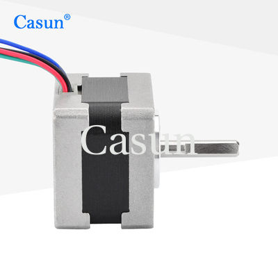 Buon prezzo Motore passo a passo 35mm del NEMA 14 bipolari di Casun motore passo a passo di CC di 12 volt In linea