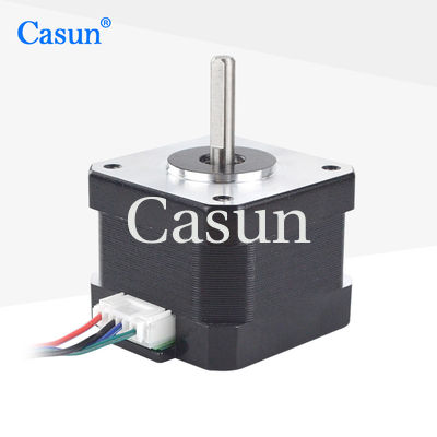 Buon prezzo 0.28N.M 42*42*34mm Hybrid Stepper Motor Con CE ISO9001 NEMA 17 Step Motor In linea