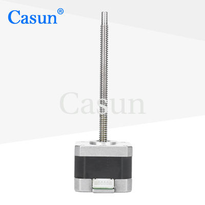 Buon prezzo 42*42*34 3A Motore passo-passo lineare Nema 17 42SHD0003-85NK con vite a ricircolo di sfere a 4 conduttori, 2 fasi, per laser CNC e stampante 3D In linea