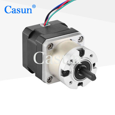 Buon prezzo NEMA17 Ratio 5.181 Motore passo passo a passo 12V DC per braccio robot cnc In linea