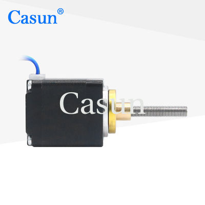 Buon prezzo Mini motore lineare 1.8 grado NEMA 11 Attuatore lineare incastrato Motore stepper ibrido In linea