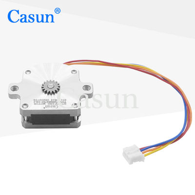 Buon prezzo Grado unipolare 0.5A 25mN.M Flat Stepper del motore passo a passo 1,8 del pancake In linea