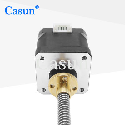 Buon prezzo 57*57*76 per il modulo di azionamento motore passo-passo lineare ibrido Casun Nema 23 DC Power All-in-One per l'integrazione di una macchina In linea