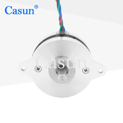 Buon prezzo 1.8 Grado NEMA 14 SMT Motore passo a passo 6.6V 90mN.m Motore a magnete permanente per l'albero degli ingranaggi In linea