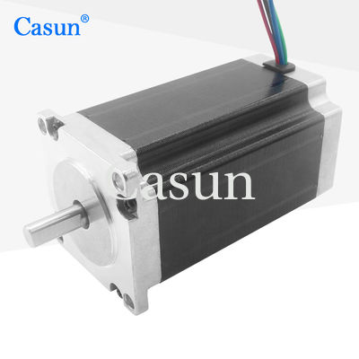 Buon prezzo 57x57x100mm NEMA 23 Motore passo a passo doppio albero 4.2A Per sistemi di automazione In linea
