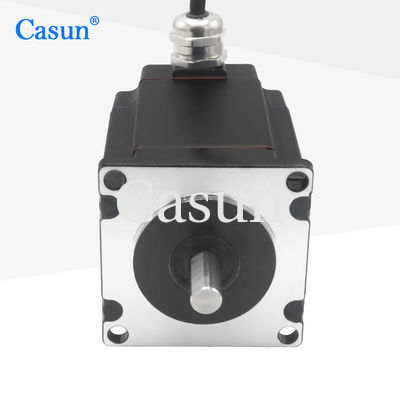 Prezzi di fabbrica Nema 23 Motore a passo ibrido 2N.m Alta resistenza 76mm Corpo 2.85V Motore Casun con CE RoHS per CNC