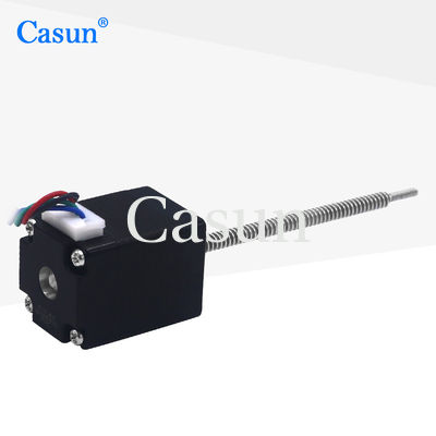 Buon prezzo Casun Nema 8 motore passo a passo con doppio albero 14mN.m Alta precisione 0.5Amp 2.75V motore passo a passo In linea