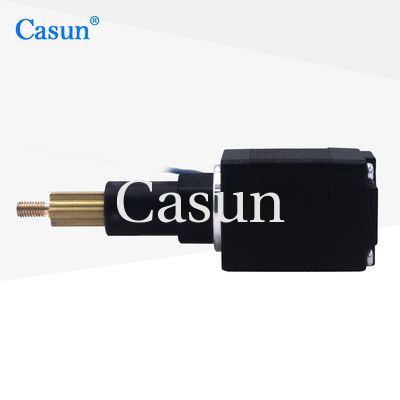 Buon prezzo Motore passo-passo lineare Nema 8, tecnologia ibrida, 2.55V, 0.8kg a 600pps In linea